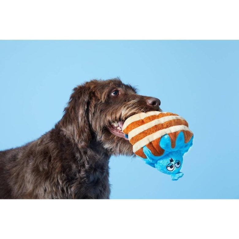 BARK dog toys Chewberry Pan-cakes Plush Dog Toy