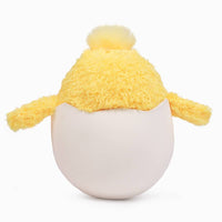 Hugsmart Products Inc Dog Toys Hoppin' Easter Baby Chick in Egg Spring Flowers Plush Squeak Dog Toy