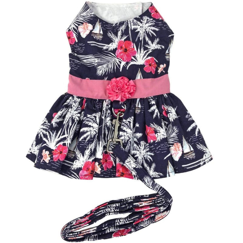Doggie Design DRESSES XS Moonlight Sails Dog Harness Dress with Matching Leash