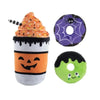 PetShop by Fringe Studio dog toys Halloween Coffee Scream Sugar Plush Squeak Dog Toy Set - 3 Pc