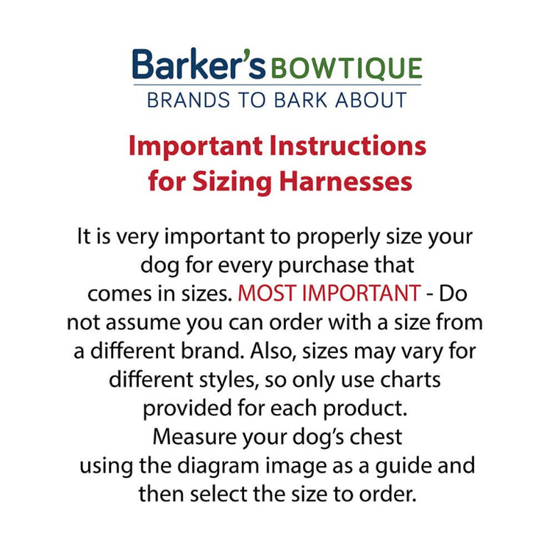 Barker's Bowtique Barker's Bowtique - Hip Doggie -  EZ Step-In Harness Vest - Brown: XXS