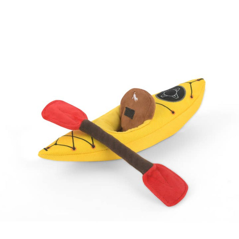 Camp Corbin K9 Kayak Plush Squeaky Dog Toy Set - 2 Pc