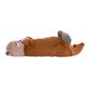 ZippyPaws dog toys Otter Snooziez with Shhhqueaker Plush Dog Toy
