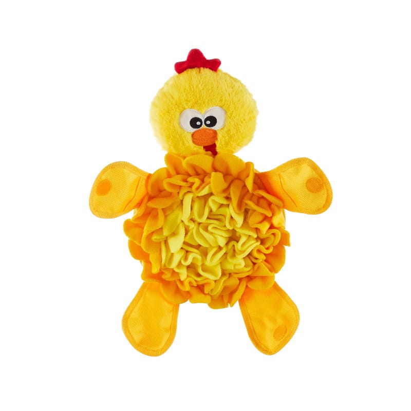 Outward Hound dog toys Snuffle Palz Chicken Interactive Puzzle Plush Dog Toy