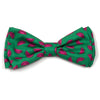 Watermelon Green Bow Tie Pet Collar Attachment - 2 Sizes