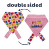 Huxley & Kent Huxley & Kent - Party Time Pink Bandana 2.0: Pink / Small