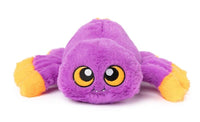 FuzzYard dog toys Halloween Weborah The Spider Purple/Orange Plush Squeak Dog Toy