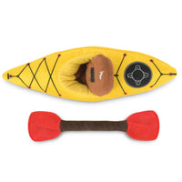 Camp Corbin K9 Kayak Plush Squeaky Dog Toy Set - 2 Pc