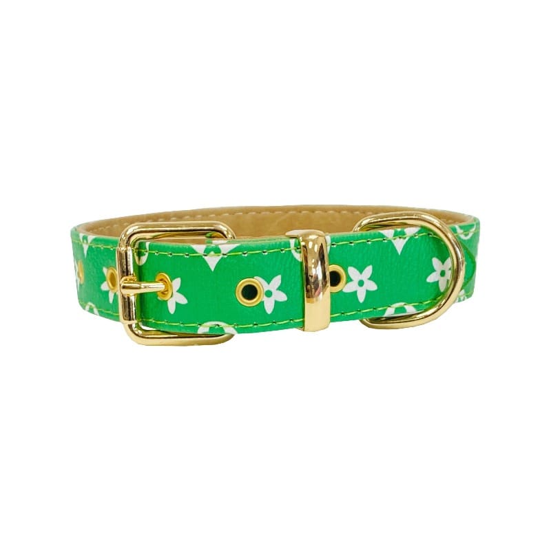 BARK by DOG Collars Soho Green Dog Collar