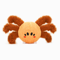Hugsmart Products Inc dog toys Howloween Night Brown Spider Ball Dog Toy