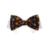 Pooch Outfitters Bow Tie XXS/XS Halloween Black Jack-O-Lantern Pumpkin Dog Bow Tie