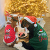Parisian Pet® Tee's Dear Santa, Define Good Green Christmas Holiday Embroidered Dog T-Shirt
