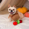 Hugsmart Products Inc dog toys Autumn Tailz Apple Basket Interactive Plush Dog Toy