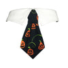 Pooch Outfitters COLLARS XXS/XS Halloween Jack O Lantern Pumpkin Black Dog Shirt Tie Collar