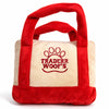 Chomp Haus Chomp Haus - Red Traderr Woof’s – Plush Squeaky Designer Dog Toy: Small