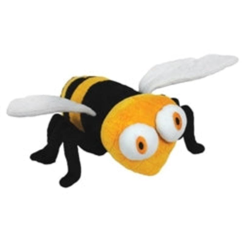 VIP Products/Tuffy dog toys Jr Mighty Tuffy Bug Series Yellow Bee Durable Tough Dog Toy - 2 Sizes