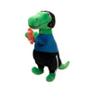 Petshop by Fringe Studio dog toys Hustle, Hit, Never Quit Football Player Rex Plush Squeak Dog Toy