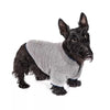 Barker's Bowtique Sweaters Ivory Ella Half-Zip Sherpa Pet Fleece Pullover - Gray