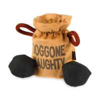 Home For the Holidays Fur-Ever Naughty Christmas Plush Dog Toy Set - 3 Pc