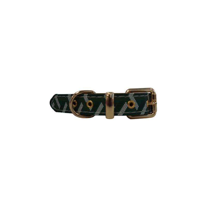 BARK by DOG Collars SM Morel Green Luxury Pet Collar