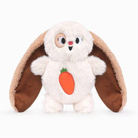Hugsmart Products Inc Dog Toys Hoppin' Easter Floppy Bunny Plush Squeak Spring Dog Toy