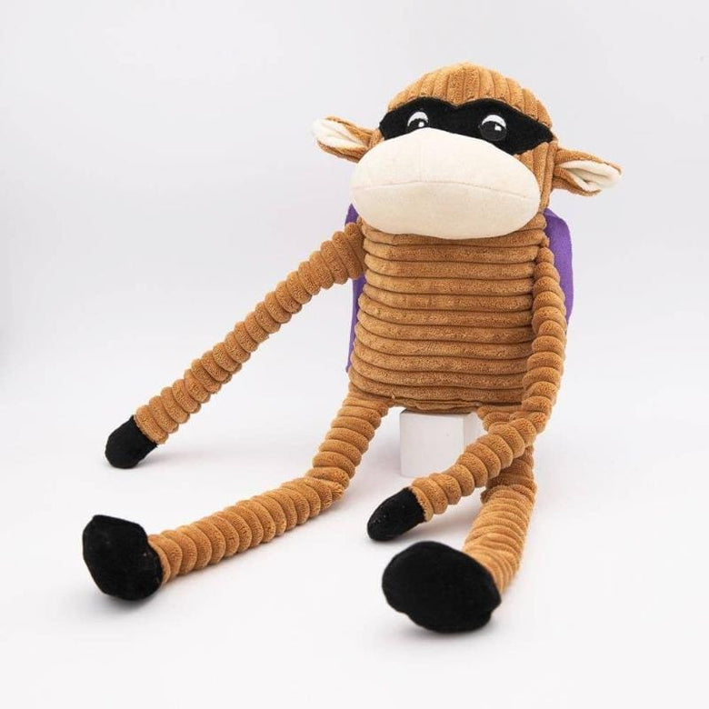 ZippyPaws dog toys Halloween Crinkle SuperMonkey Plush Squeak Dog Toy - 20"