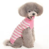 Dogo Pet Fashions Sweaters Pink / SM Stripy Lover Dog Sweater - Various Colors