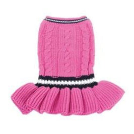 Dogo Pet Fashions Dresses XL School Girl Sweater Pink Dog Dress
