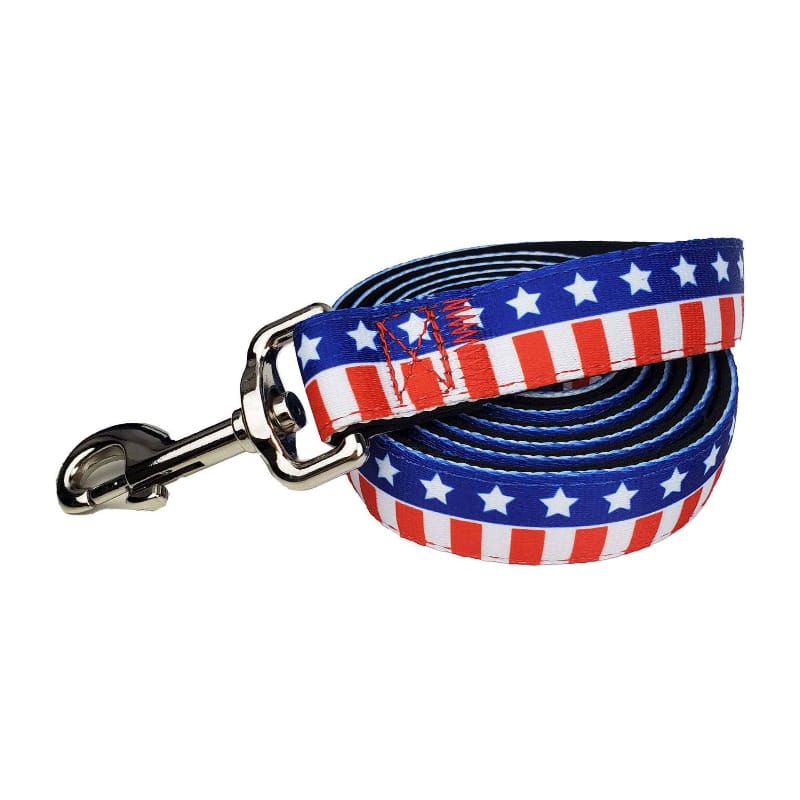 Barker's Bowtique Collars-Leashes USA Patriotic Dog Leash