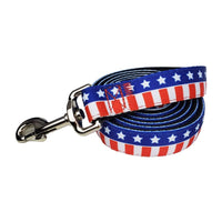 Barker's Bowtique Collars-Leashes USA Patriotic Dog Leash