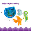 Catstages Cat Toys Hide & Seek Blue Fish Bowl Interactive Cat Toy Set - 3 Pc