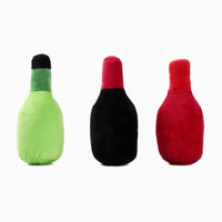 Hugsmart Products Inc dog toys Howloween Night Mystery Potion Plush Squeaky Dog Toy Set - 3 Pc