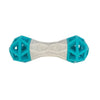 Totally Pooched dog toys Flex n' Squeak Grey/Teal Rubber Dog Toy