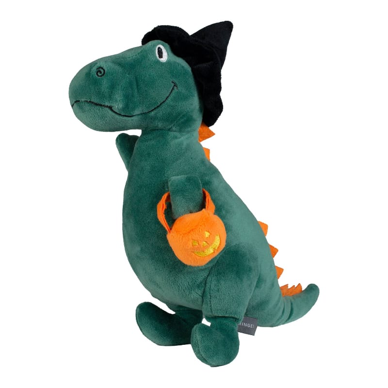 Petshop by Fringe Studio dog toys Candy Rex Halloween Witch Squeak Plush Dog Toy
