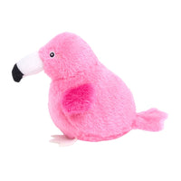 ZippyPaws dog toys Flamingo ZippyTuff+ 2-in-1 Pink Birdiez Ball Plush Dog Toy