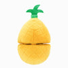 Hugsmart Products Inc dog toys Fruity Critterz Pineapple Sloth Plush Dog Toy