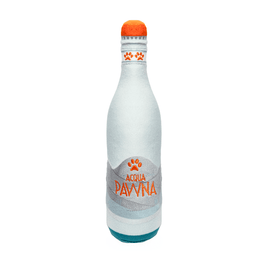 Specks and Pets dog toys Acqua Pawna Bottle Plush Squeak Dog Toy