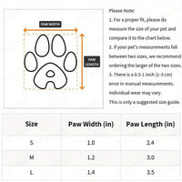 TM - ZOOUJM Pet Socks Cute Paw Hot Pink Non-Skid Bottom Warm Pet Socks - 4pc