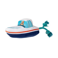 Boat Loads Of Fun Lake Life Rope Plush Squeaky Tuggable Dog Toy