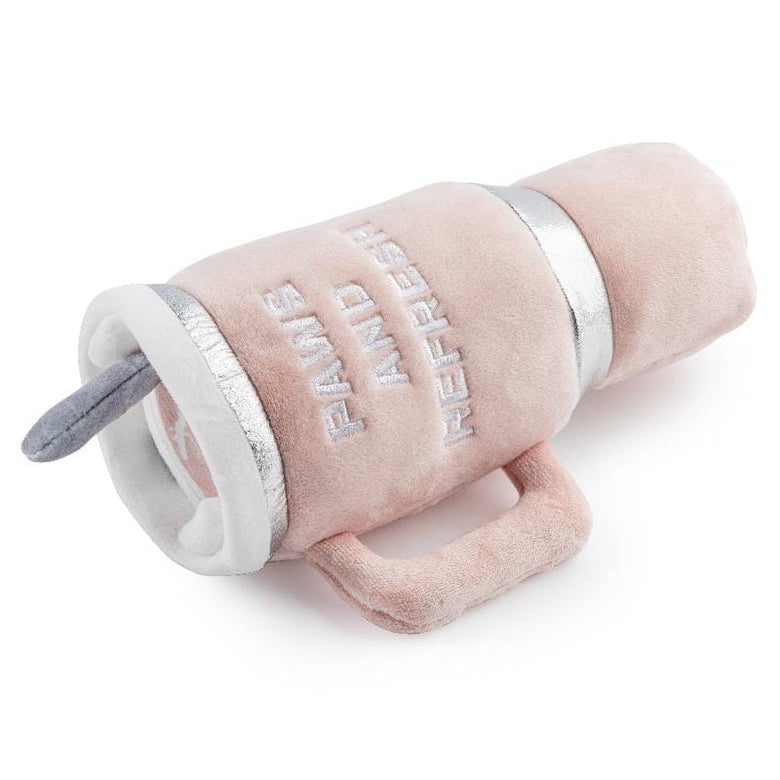 Haute Diggity Dog dog toys Snuggly Cup Plush Squeak Dog Toy - Comes in 3 Colors