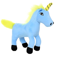 VIP Products/Tuffy dog toys Jr Mighty Lair Series Blue Unicorn Durable Tough Dog Toy - Jr Size