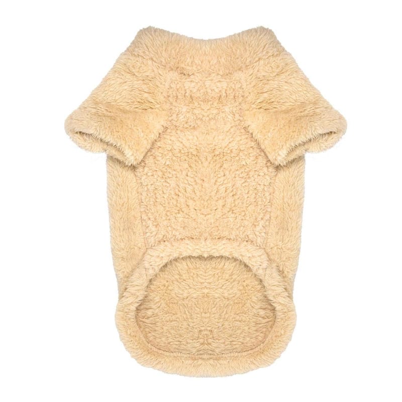Doggie Design SWEATERS Cream Soft Plush Warm Dog Pullover