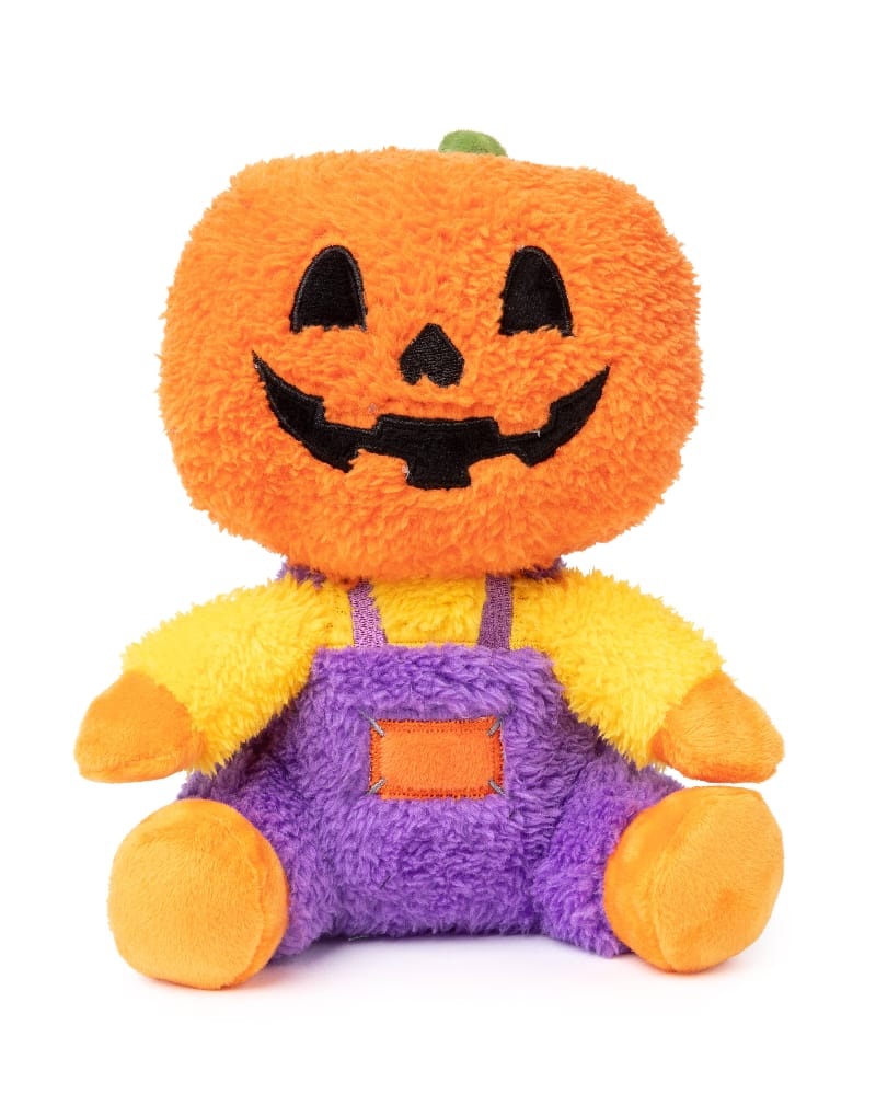 FuzzYard dog toys Halloween Pumpkin Jack O Chan Plush Squeak Dog Toy - Sm Size