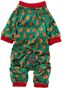 Christmas Cookies for Santa Green Holiday Pet Pajamas