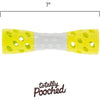 Totally Pooched dog toys Grn Toss 'n Stuff Hourglass Dog Toy - 7" - 3 Colors