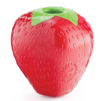 Outward Hound dog toys Planet Dog Orbee Tuff Strawberry Treat-Dispensing Dog Chew Toy
