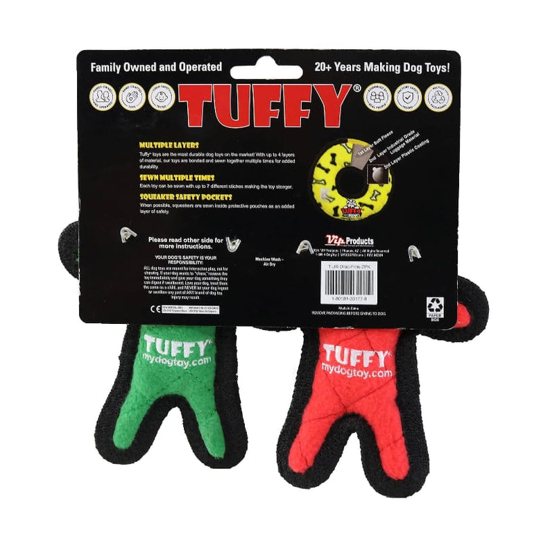 Tuffy Dog Toys - VIP Products dog toys Halloween Tuffy Jr Dracula & Frankenstein Durable Tough Dog Toy Set - 2 Pc