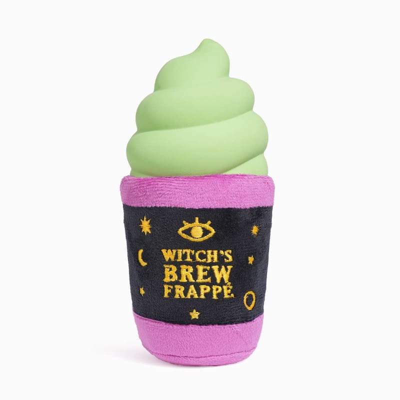Hugsmart Products Inc dog toys Howloween Night Witch Brew Frappe Dog Toy