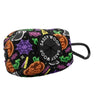 SASSY WOOF Waste Bag Dispenser Halloween Neon Frights Dog Waste Bag Holder