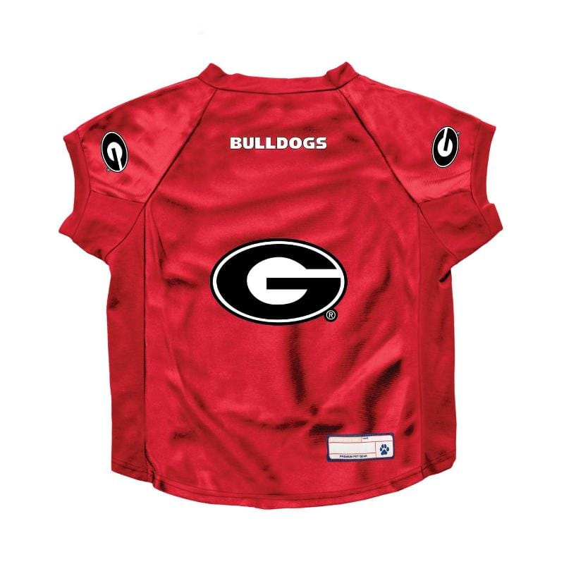 Little Earth Productions Dog Apparel GA Bulldogs Big Dog Stretch Dog Jersey